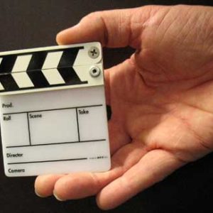 Filmklappe Mini Gegenlicht Kunststoff