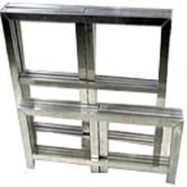 Praktikabel 0,5x1x1 Meter Aluminium