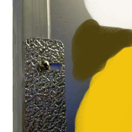 Shiny board 1x1m Ersatz Reflektor Gold glänzend