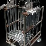 Kleiner Stativwagen für C-Stands und Stative - filmequipment cart